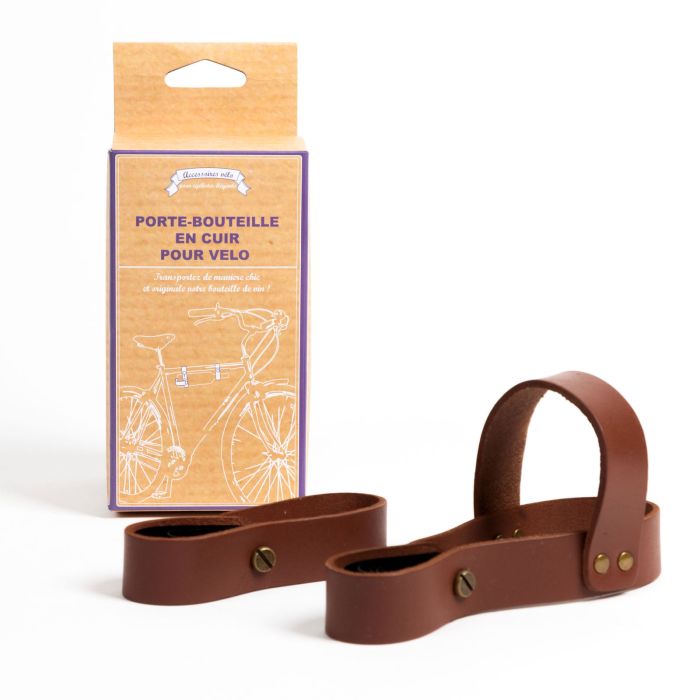 PORTE BOUTEILLE CUIR