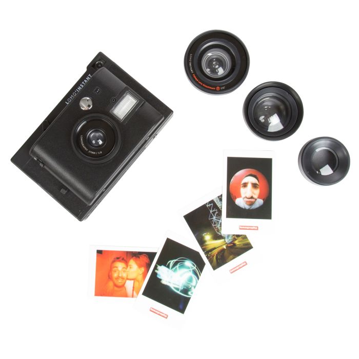 LOMO'INSTANT NOIR + 3 OBJECTIFS