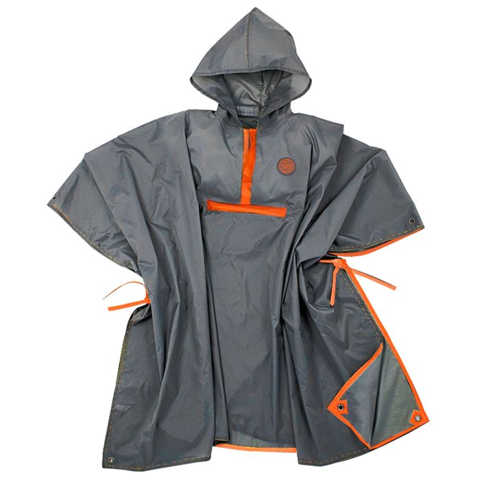 PONCHO DE PLUIE TARP GRIS DE RANDONNEE