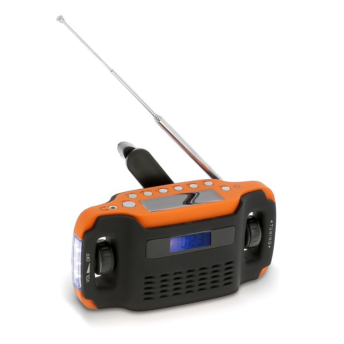 RADIO SOLAIRE DYNAMO ORANGE