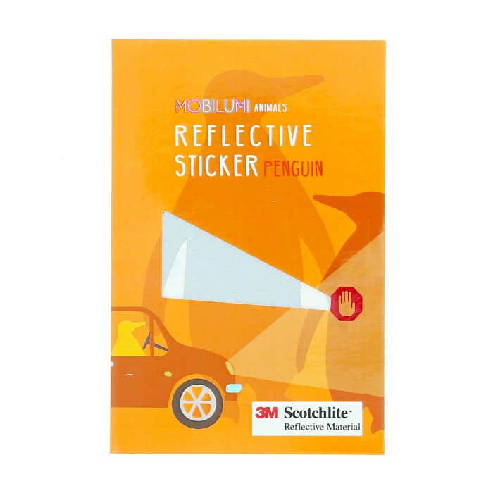 STICKER REFLECHISSANT PINGOUIN