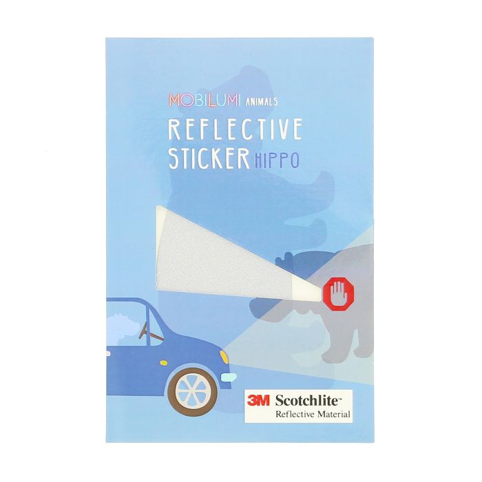 STICKER REFLECHISSANT HIPPO