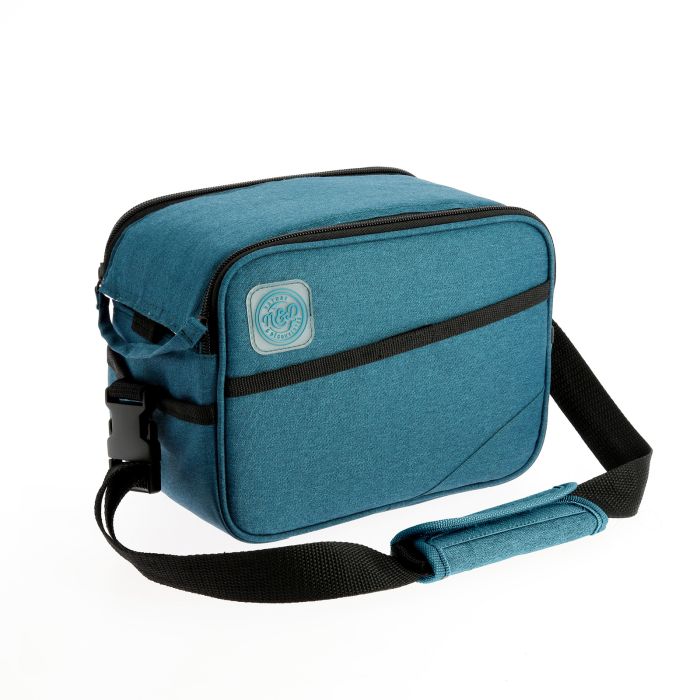 SAC REPAS ISOTHERME BLEU + INTERLOCKER