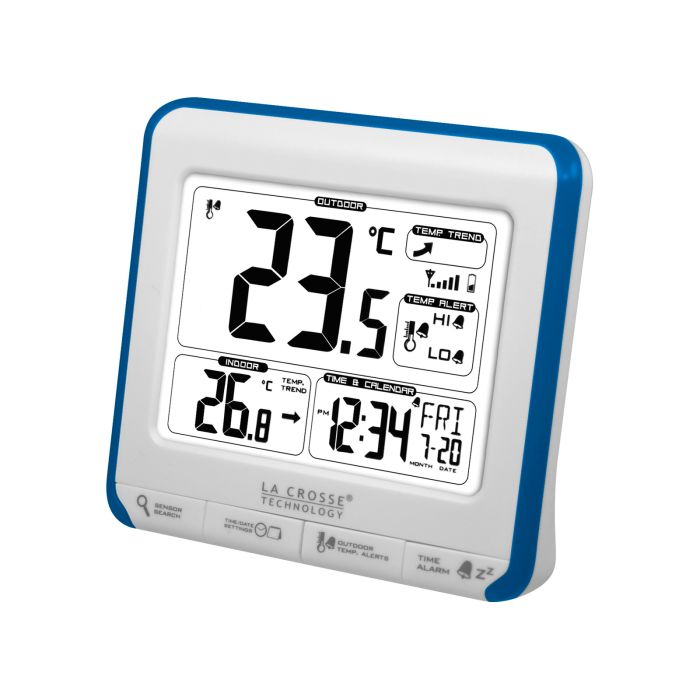 STATION METEO IN OUT BLEU