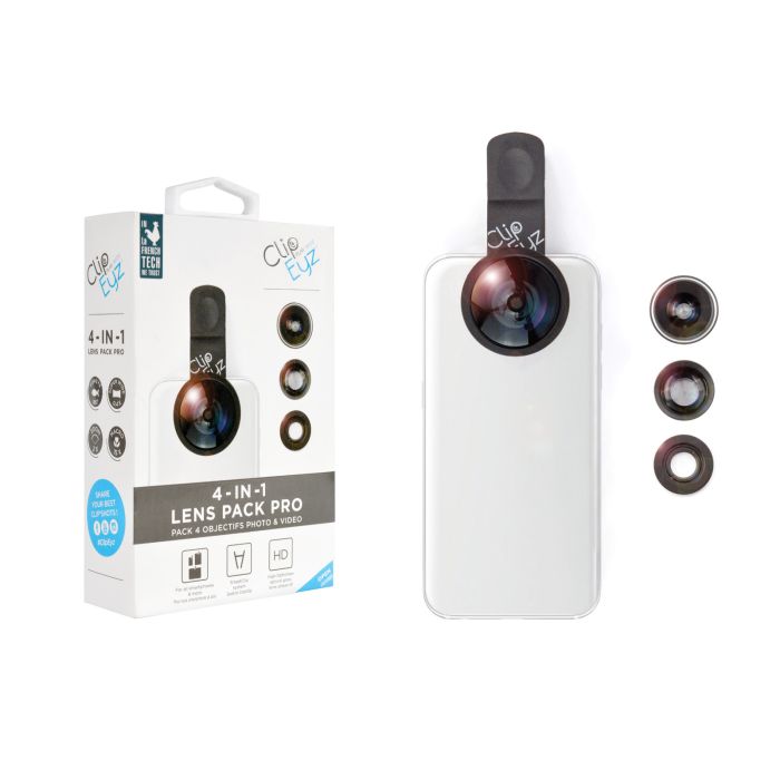 KIT 4 LENTILLES PHOTO/VIDEO