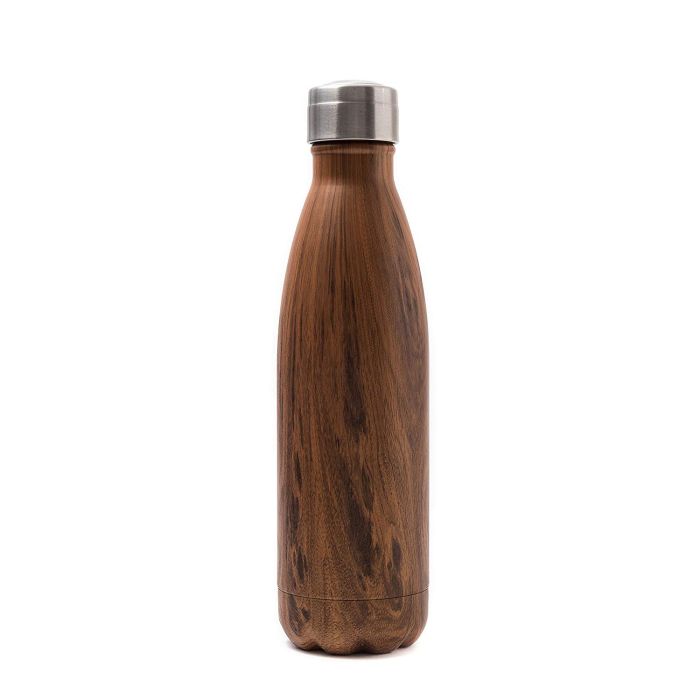 BOUTEILLE ISOTHERME BOIS 500ML