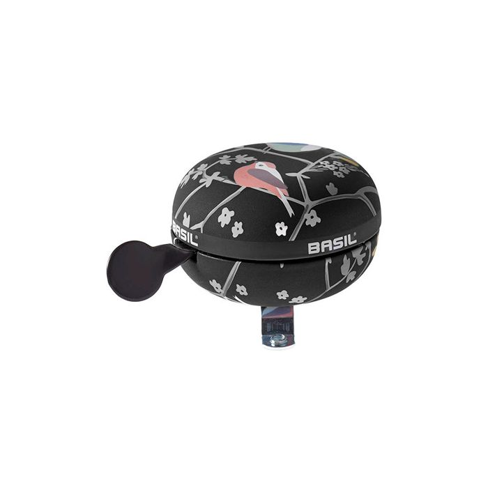 SONNETTE VELO NOIRE MOTIF OISEAU