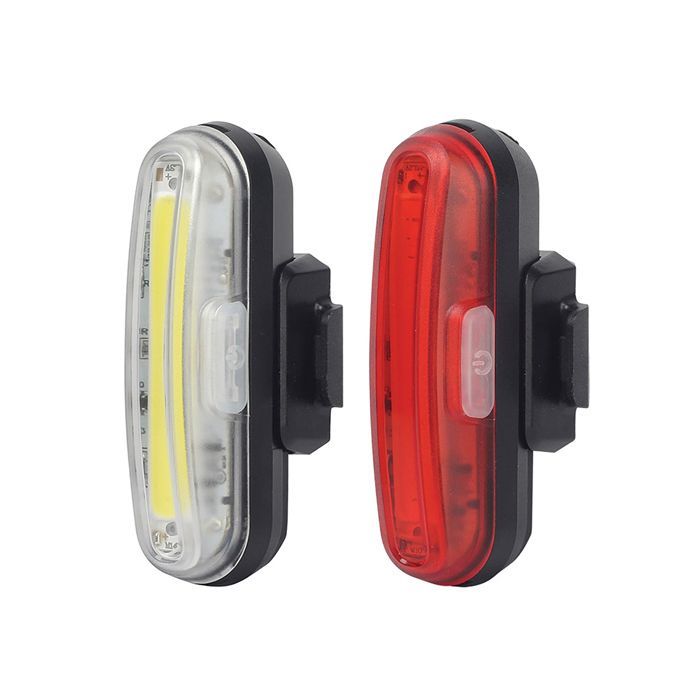 ECLAIRAGE VELO LED AVANT-ARRIERE RECHARG