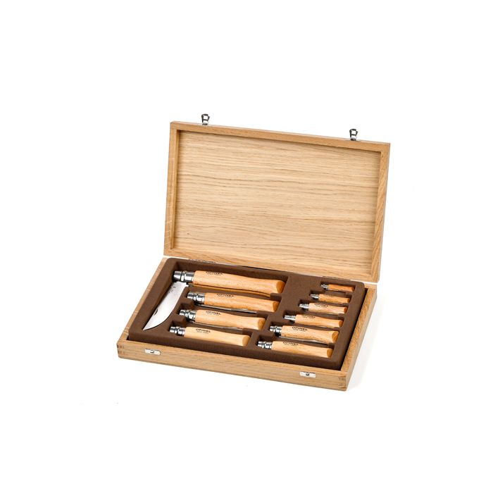OPINEL COFFRET 10 COUTEAUX