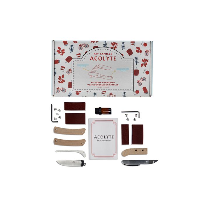 KIT 2 COUTEAUX FAMILLE A MONTER SOI MEME