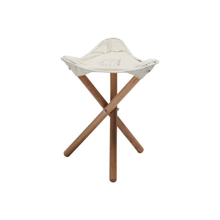 Ancien Tabouret Trépied Pêcheur En Bois Et Cuir – Rustique Et Authentique
