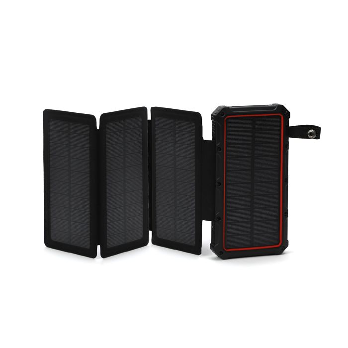 CHARGEUR 4 PANNEAUX SOLAIRES 16 000 mAH