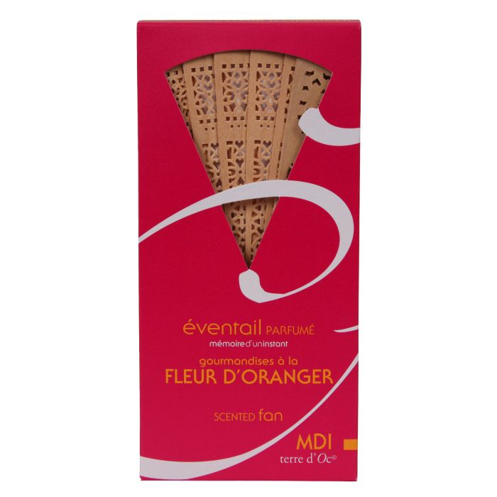 EVENTAIL GOURMANDISE FLEUR ORANGER