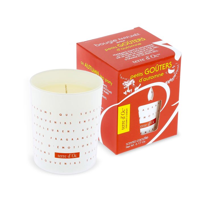 BOUGIE PETIT GOUTER AUTOMNE