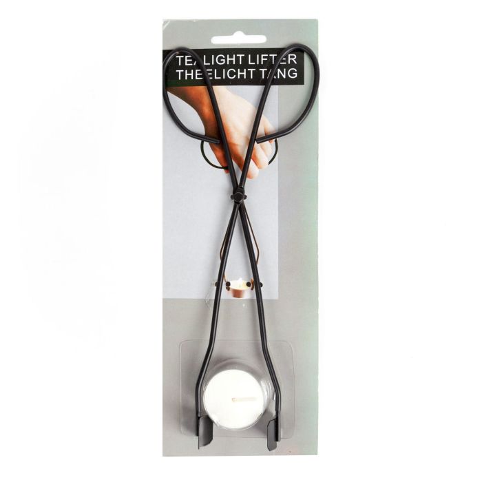 PINCE PR BOUGIES CHAUFFE PLAT NOIR