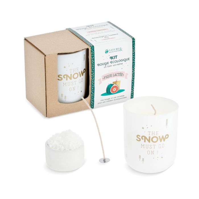 KIT BOUGIE ECOLOGIQUE A FAIRE SOI MEME