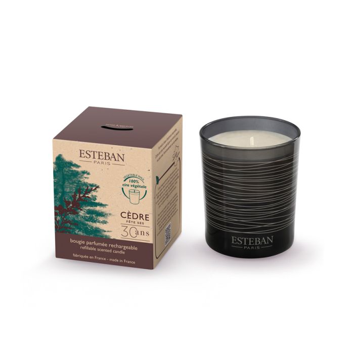 BOUGIE PARFUMEE CEDRE 170g