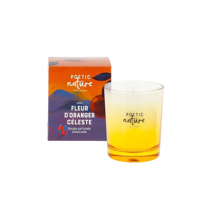 BOUGIE 180G FLEUR D'ORANGER CELESTE