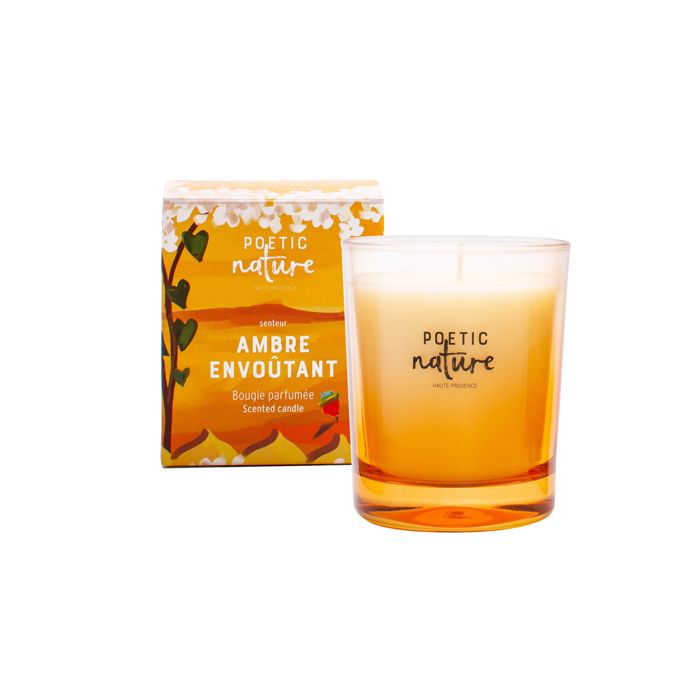 BOUGIE AMBRE ENVOUTANT 180G 2020