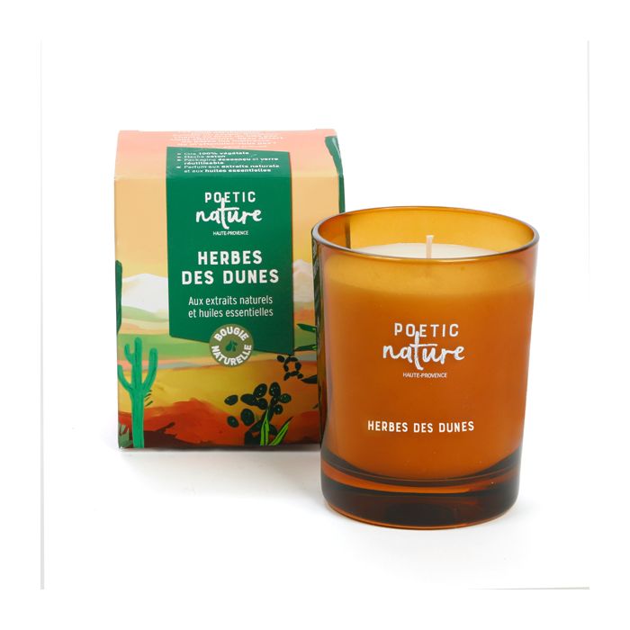 BOUGIE HERBE DE DUNES NATUREL 180G