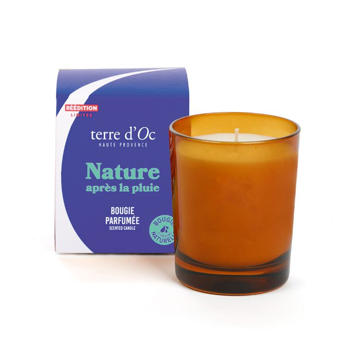 BOUGIE PARFUMEE NATURE APRES LA PLUIE