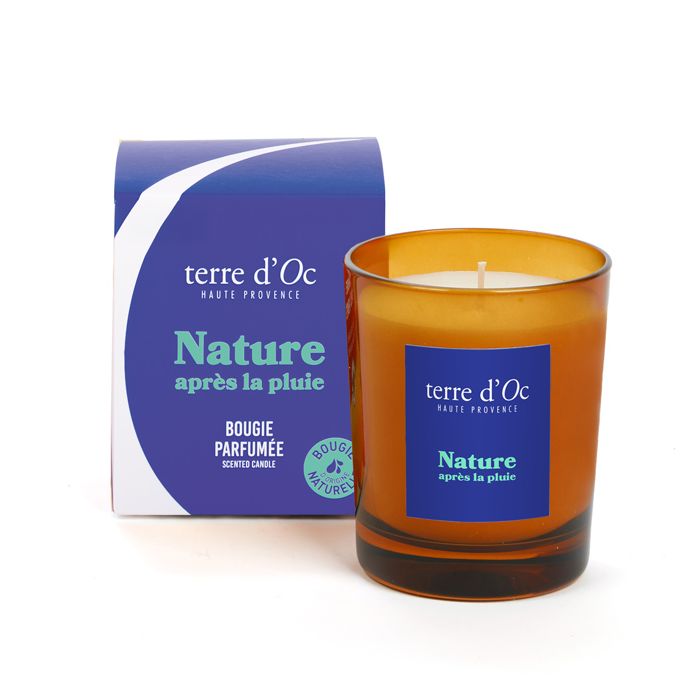 BOUGIE PARFUMEE NATURE APRES LA PLUIE