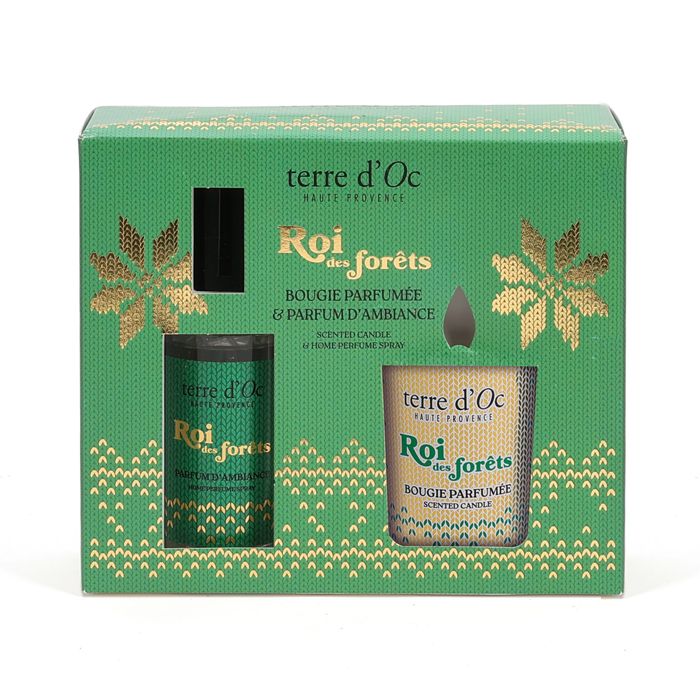 COFFRET MINI BOUGIE VAPO ROI DES FORETS