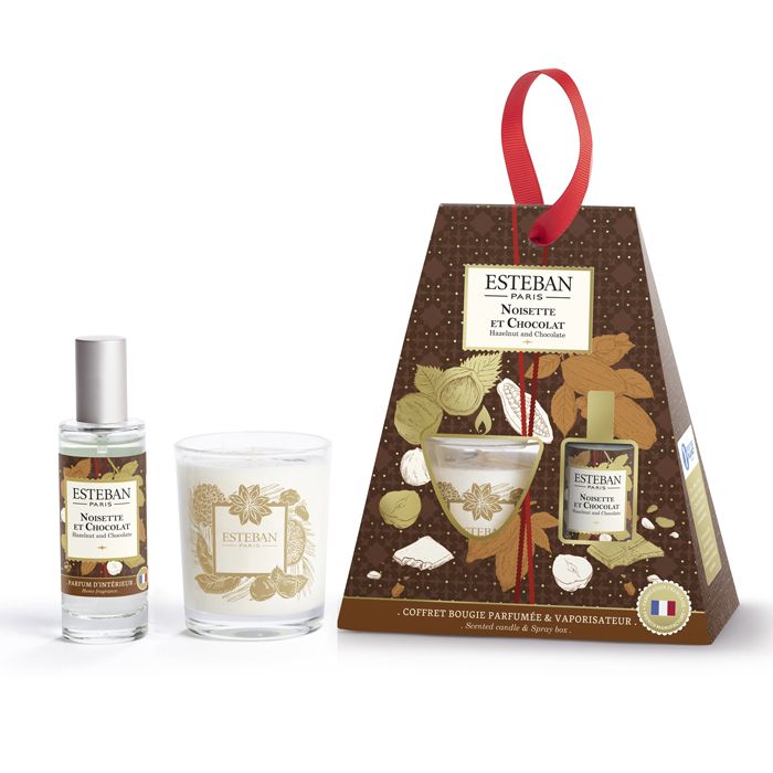 COFFRET MINI VAPO BOUGIE NOISETTE & CHOC