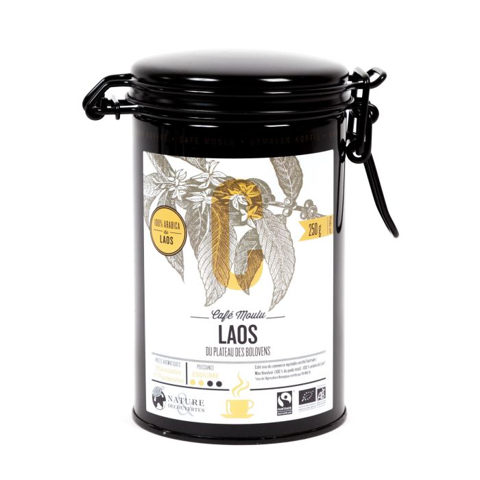 CAFE BIO MOULU LAOS 250G