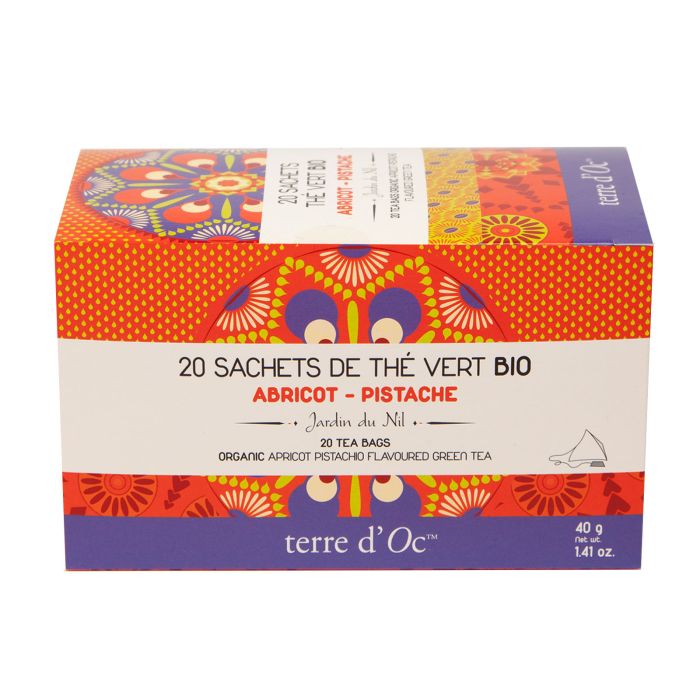 ETUI 20 MOUSSELINES ABRICOT/PISTACH