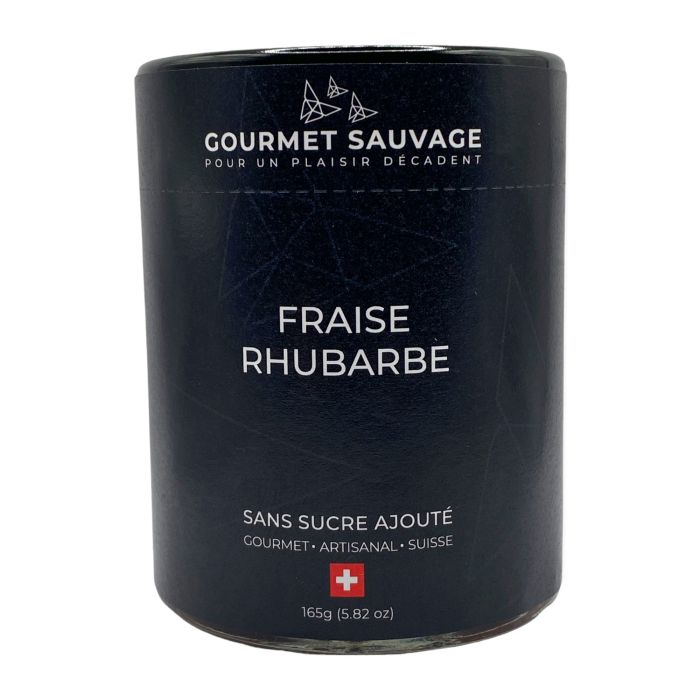 Fraise rhubarbe sans sucre