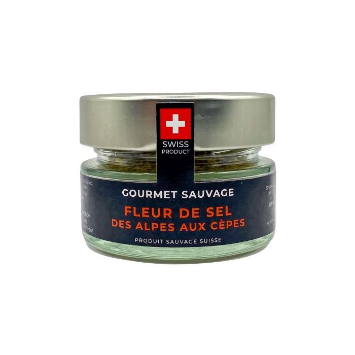 Fleur de Sel des Alpes aux cèpes