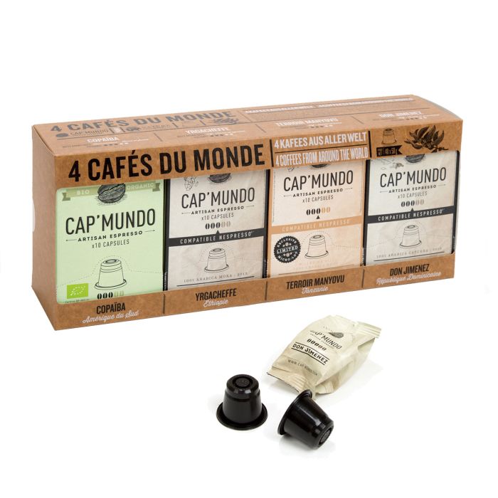 4 CAFES DU MONDE CAPMUNDO