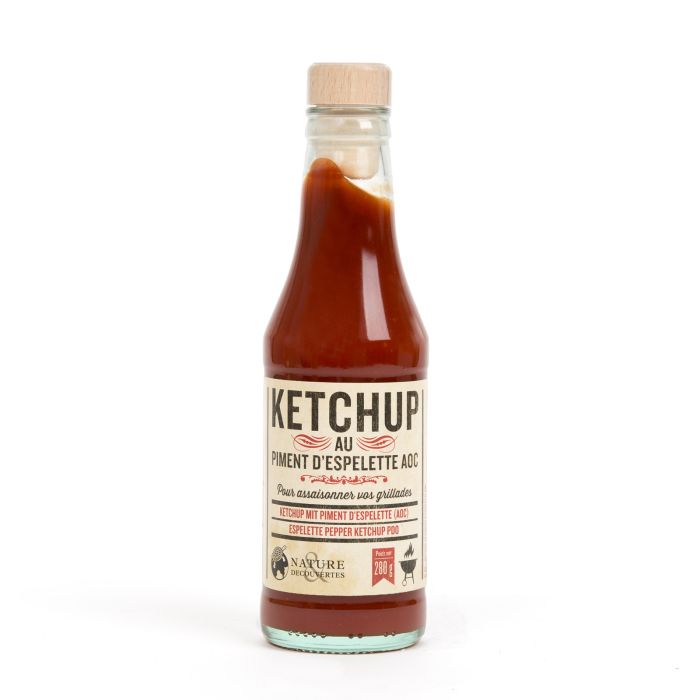 KETCHUP AU PIMENT D'ESPELETTE AOC