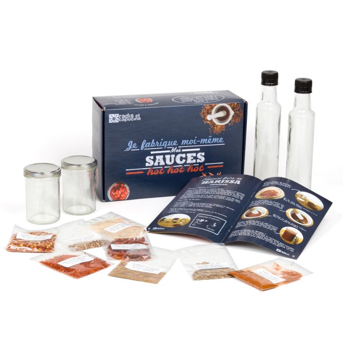 JE FABRIQUE MOI-MEME LES SAUCES PIMENTEE