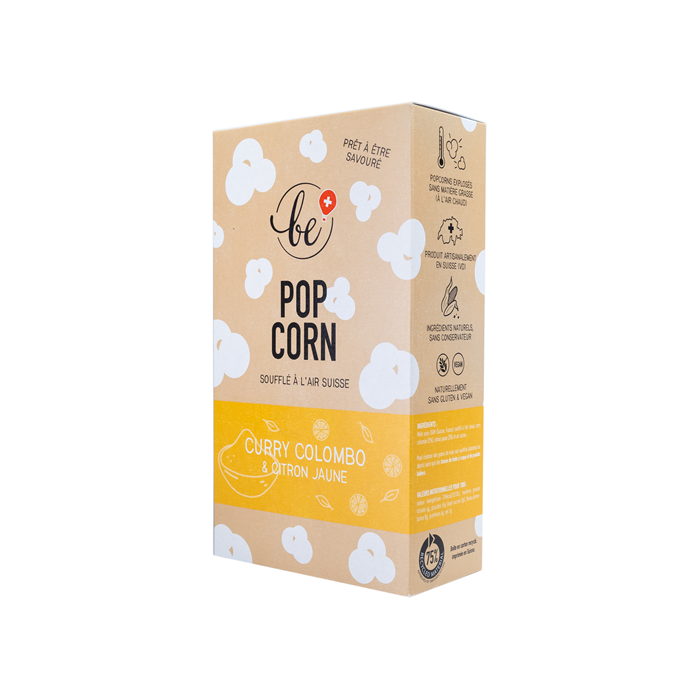 POPCORN CURRY COLOMBO CITRON