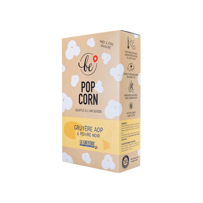 POPCORN GRUYERE AOP POIVRE NOIR