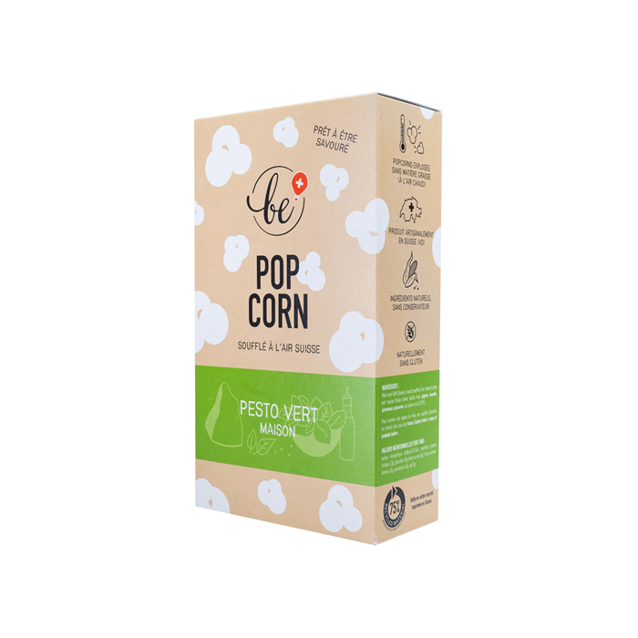 POPCORN PESTO VERT MAISON 