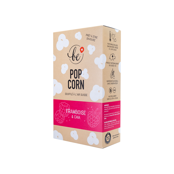 POPCORN FRAMBOISE CHIA 