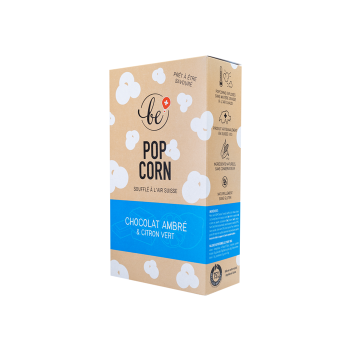 POPCORN CHOCOLAT AMBRE ET CITRON VERT