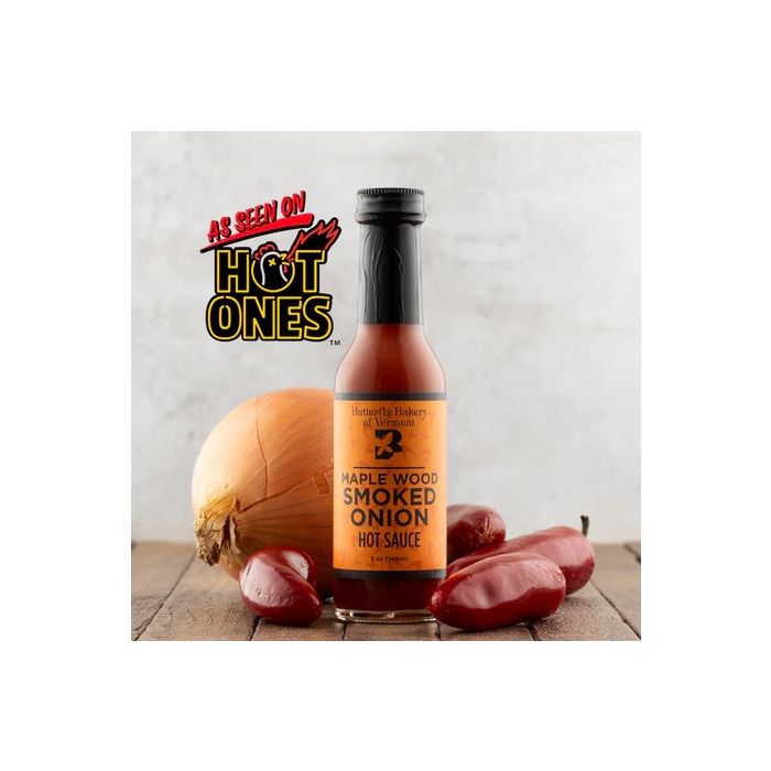 MAPLE WOOD SMOKED ONION HOT SAUCE