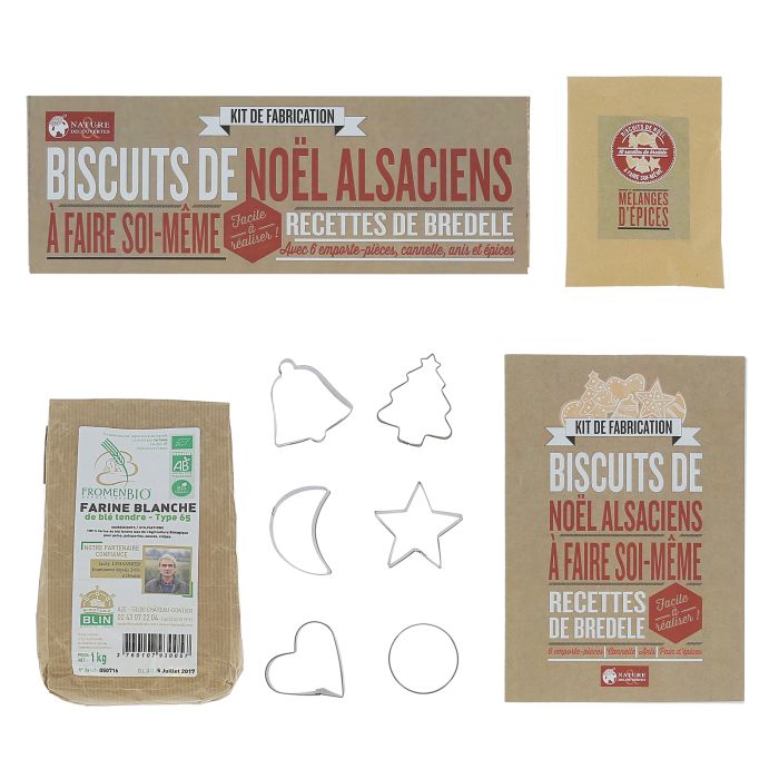 KIT DE FABRICATION BISCUITS DE NOEL