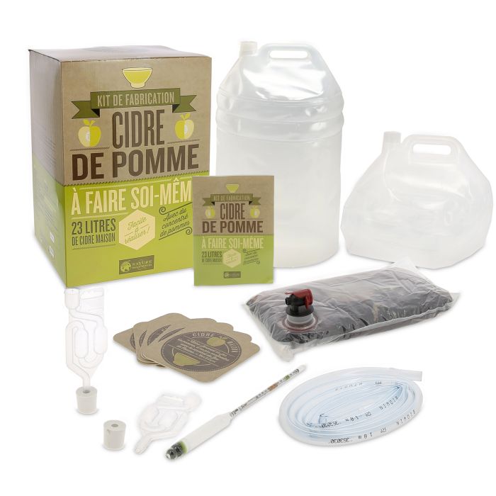 KIT DE FABRICATION CIDRE DE POMMES 