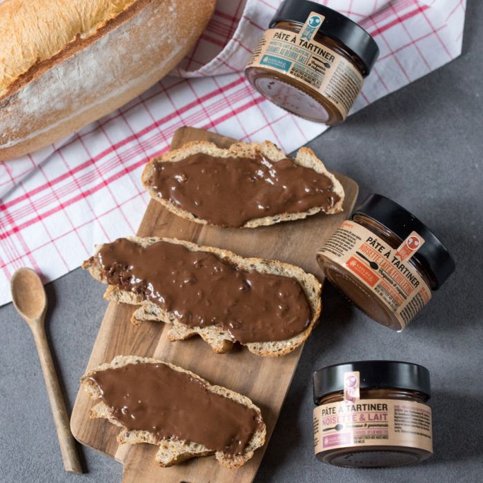 3 PATES A TARTINER GOURMANDES DEP