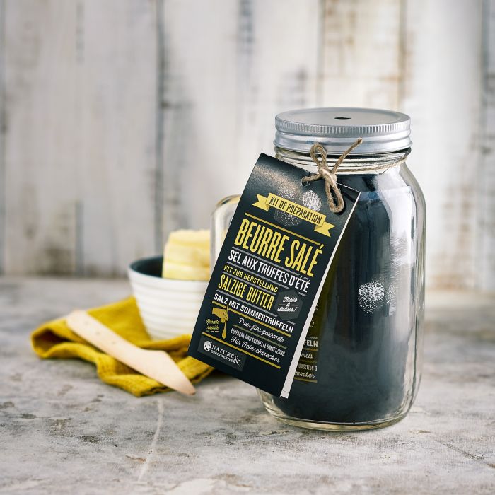 KIT FABRICATION BEURRE SALE TRUFFE D'ETE