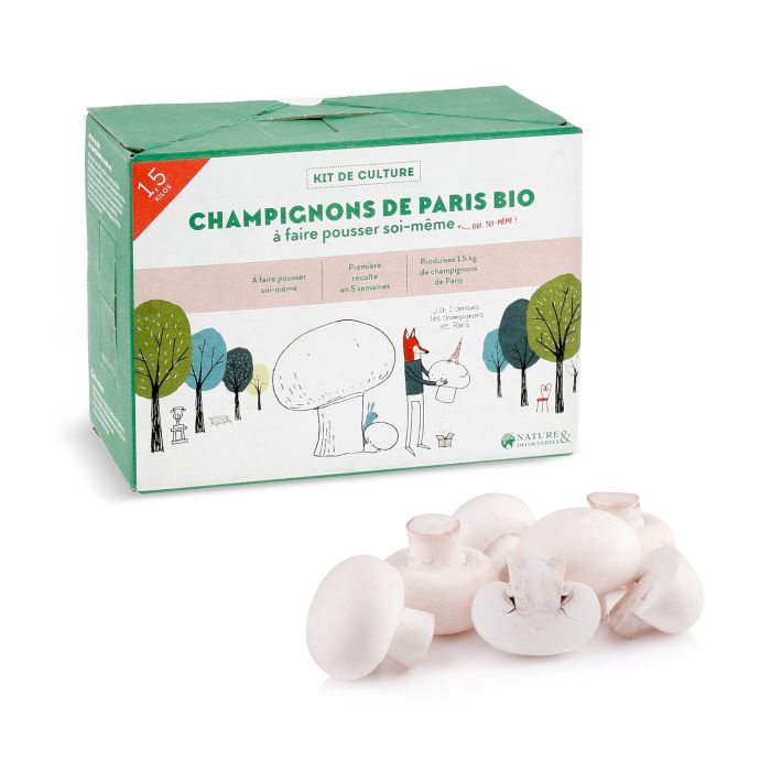 KIT CHAMPIGNONS BLANCS DE PARIS BIO