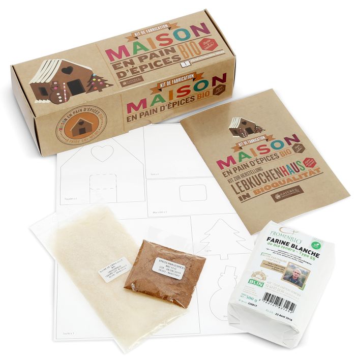 KIT FABRICATION MAISON PAIN D'EPICES BIO