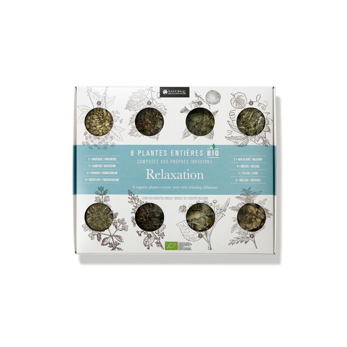 COF 8 PLANTES BIO INFUSIONS RELAXATION