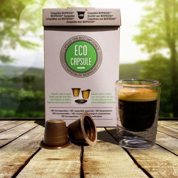 CAPSULES A REMPLIR BIODEGRADABLES