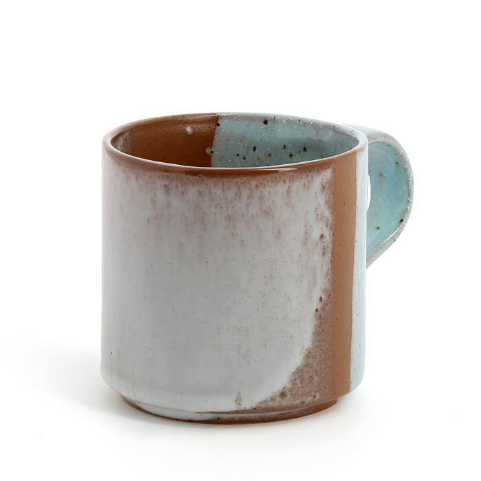 MUG TRICOLORE PEINT A LA MAIN 450ML